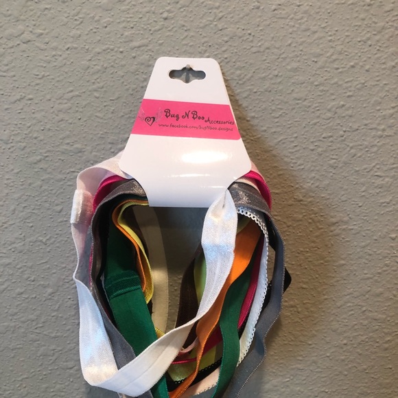 Set of 11 interchangeable stretchy headbands - Picture 4 of 5